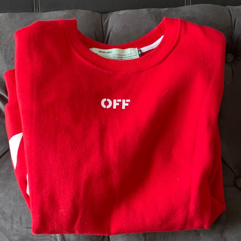 Off White Red Sweatshirt (2013)